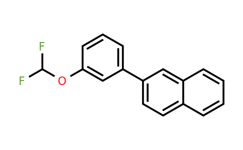 1261636-42-3 | 2-(3-(Difluoromethoxy)phenyl)naphthalene