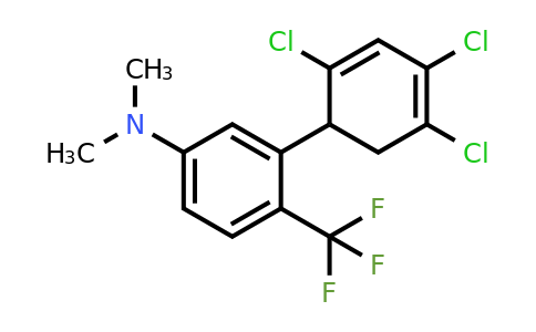 1261637-13-1 | Dimethyl-[3-(2,4,5-trichloro-cyclohexa-2,4-dienyl)-4-(trifluoromethyl)phenyl]-amine