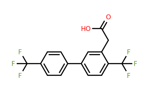 1261637-57-3 | 4,4'-Bis(trifluoromethyl)biphenyl-3-acetic acid