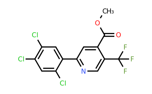 1261638-04-3 | Methyl 2-(2,4,5-trichlorophenyl)-5-(trifluoromethyl)isonicotinate