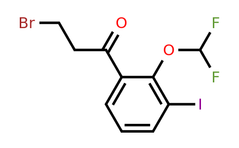 1261638-85-0 | 3-Bromo-2'-(difluoromethoxy)-3'-iodopropiophenone