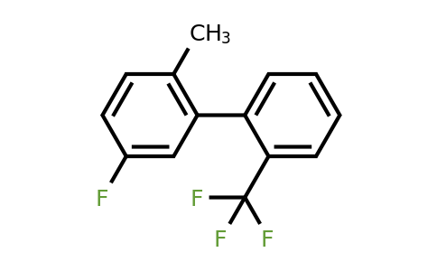 1261639-69-3 | 5-Fluoro-2-methyl-2'-(trifluoromethyl)biphenyl