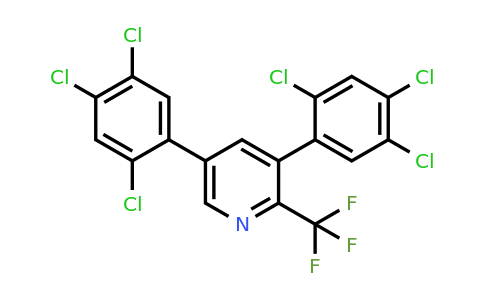 1261639-85-3 | 3,5-Bis(2,4,5-trichlorophenyl)-2-(trifluoromethyl)pyridine
