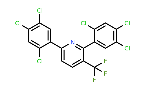 1261639-93-3 | 2,6-Bis(2,4,5-trichlorophenyl)-3-(trifluoromethyl)pyridine