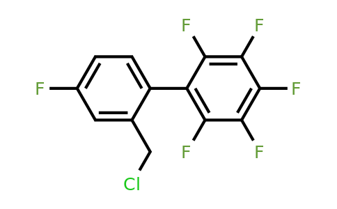 1261640-46-3 | 2'-Chloromethyl-2,3,4,5,6,4'-hexafluorobiphenyl