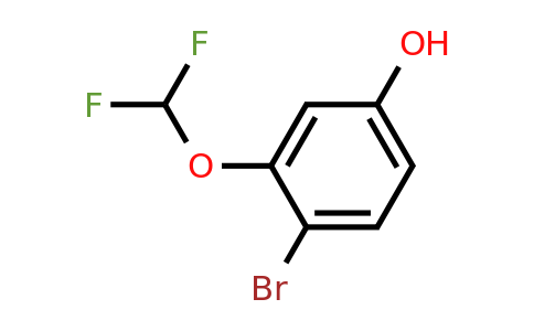 1261641-87-5 | 4-Bromo-3-(difluoromethoxy)phenol