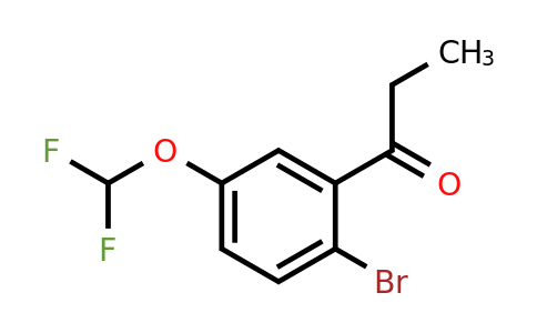 1261642-00-5 | 2'-Bromo-5'-(difluoromethoxy)propiophenone