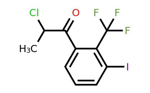 1261642-04-9 | 2-Chloro-3'-iodo-2'-(trifluoromethyl)propiophenone
