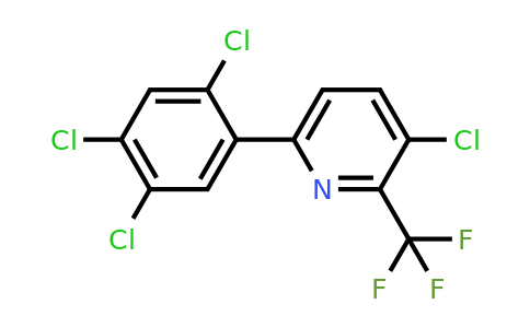 1261642-43-6 | 3-Chloro-6-(2,4,5-trichlorophenyl)-2-(trifluoromethyl)pyridine