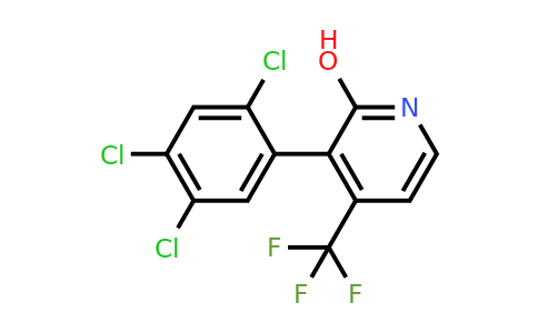 1261642-45-8 | 2-Hydroxy-3-(2,4,5-trichlorophenyl)-4-(trifluoromethyl)pyridine