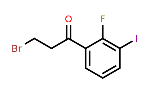 1261642-78-7 | 3-Bromo-2'-fluoro-3'-iodopropiophenone