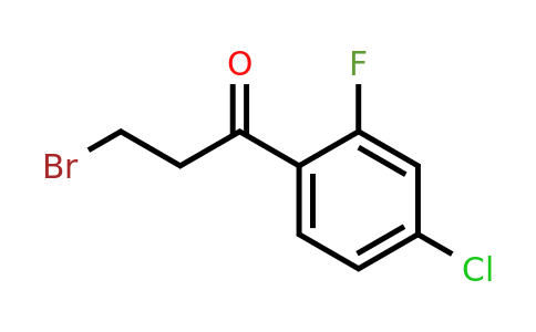 1261642-87-8 | 3-Bromo-4'-chloro-2'-fluoropropiophenone