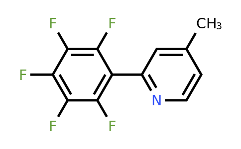 4-Methyl-2-(perfluorophenyl)pyridine