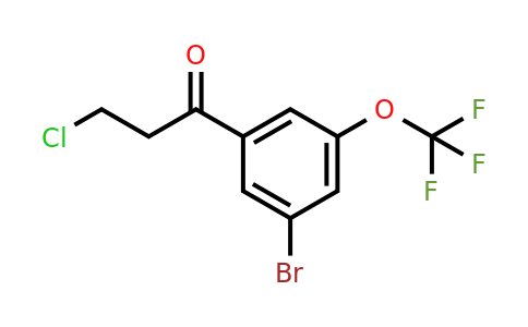 1261643-93-9 | 3'-Bromo-3-chloro-5'-(trifluoromethoxy)propiophenone
