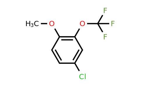 1261644-02-3 | 4-Chloro-2-(trifluoromethoxy)anisole