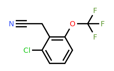 1261644-13-6 | 2-Chloro-6-(trifluoromethoxy)phenylacetonitrile