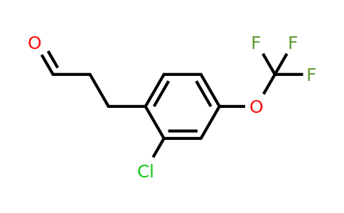 1261644-26-1 | 3-(2'-Chloro-4'-(trifluoromethoxy)phenyl)propionaldehyde