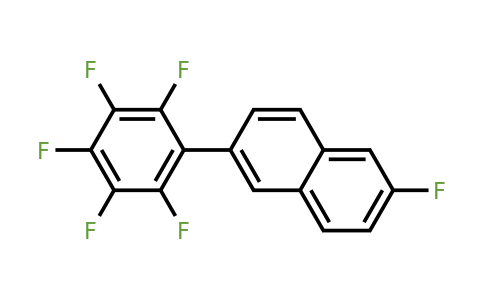 1261644-43-2 | 2-Fluoro-6-(perfluorophenyl)naphthalene