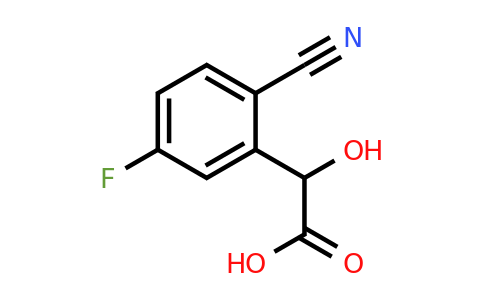1261644-53-4 | 2-Cyano-5-fluoromandelic acid