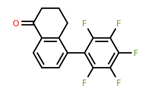 1261644-84-1 | 5-(Perfluorophenyl)-1-tetralone