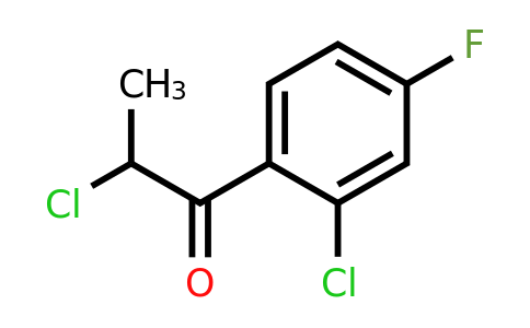 1261644-85-2 | 2,2'-Dichloro-4'-fluoropropiophenone