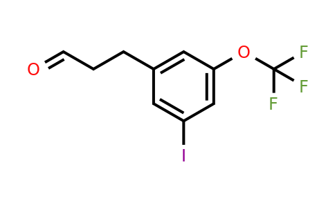 1261644-86-3 | 3-(3'-Iodo-5'-(trifluoromethoxy)phenyl)propionaldehyde