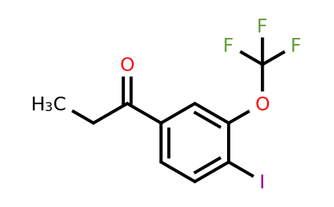 1261644-95-4 | 4'-Iodo-3'-(trifluoromethoxy)propiophenone