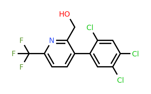 1261645-21-9 | 3-(2,4,5-Trichlorophenyl)-6-(trifluoromethyl)pyridine-2-methanol
