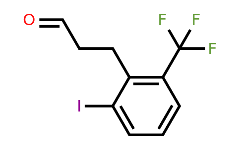 1261645-22-0 | 3-(2'-Iodo-6'-(trifluoromethyl)phenyl)propionaldehyde