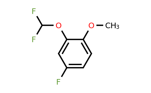 1261645-35-5 | 2-(Difluoromethoxy)-4-fluoroanisole