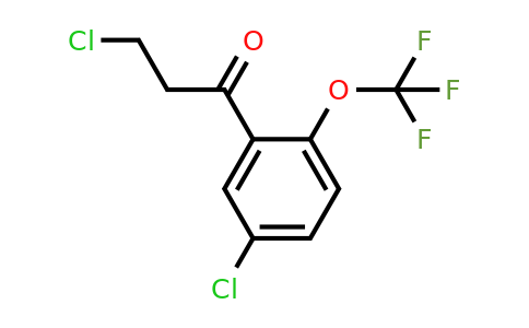 1261645-36-6 | 3,5'-Dichloro-2'-(trifluoromethoxy)propiophenone