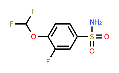 1261645-38-8 | 4-(Difluoromethoxy)-3-fluorobenzenesulfonamide