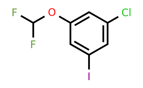 1261645-41-3 | 3-Chloro-5-(difluoromethoxy)iodobenzene
