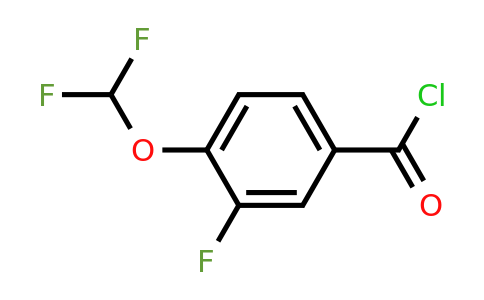 1261645-48-0 | 4-(Difluoromethoxy)-3-fluorobenzoyl chloride