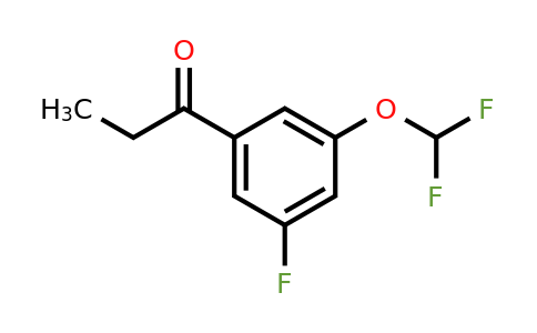 1261645-57-1 | 3'-(Difluoromethoxy)-5'-fluoropropiophenone