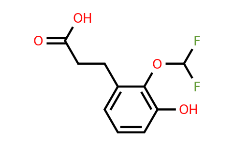 1261645-62-8 | 3-(2'-(Difluoromethoxy)-3'-hydroxyphenyl)propionic acid