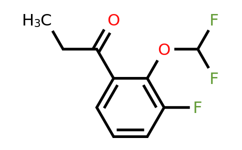 1261645-72-0 | 2'-(Difluoromethoxy)-3'-fluoropropiophenone