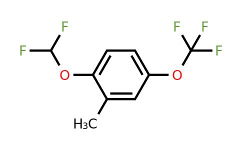 1261645-78-6 | 2-(Difluoromethoxy)-5-(trifluoromethoxy)toluene