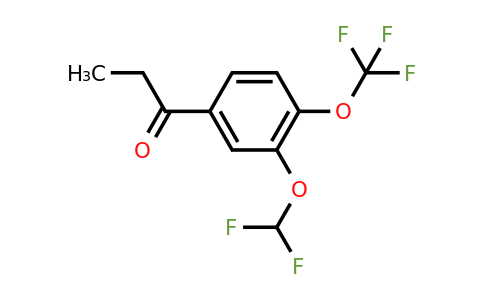 1261645-80-0 | 3'-(Difluoromethoxy)-4'-(trifluoromethoxy)propiophenone