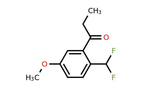 1261646-03-0 | 2'-(Difluoromethyl)-5'-methoxypropiophenone