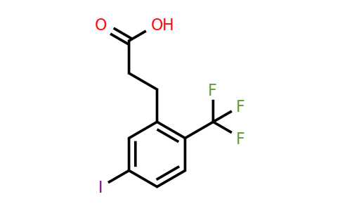 1261646-17-6 | 3-(5'-Iodo-2'-(trifluoromethyl)phenyl)propionic acid
