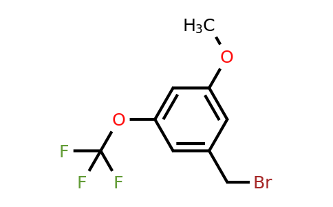 1261646-62-1 | 3-Methoxy-5-(trifluoromethoxy)benzyl bromide