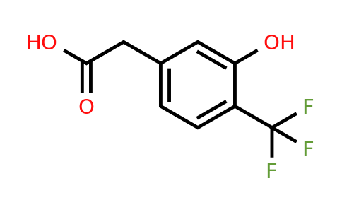 1261646-80-3 | 3-Hydroxy-4-(trifluoromethyl)phenylacetic acid