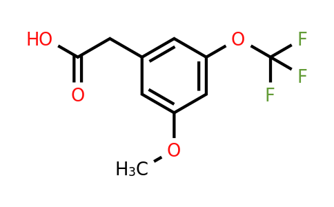 1261647-11-3 | 3-Methoxy-5-(trifluoromethoxy)phenylacetic acid