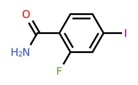 1261647-70-4 | 2-Fluoro-4-iodobenzamide