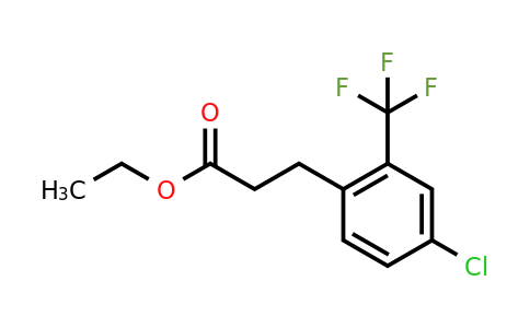 1261647-73-7 | Ethyl 3-(4'-chloro-2'-(trifluoromethyl)phenyl)propionate