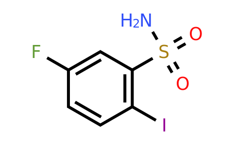 1261647-85-1 | 5-Fluoro-2-iodobenzenesulfonamide