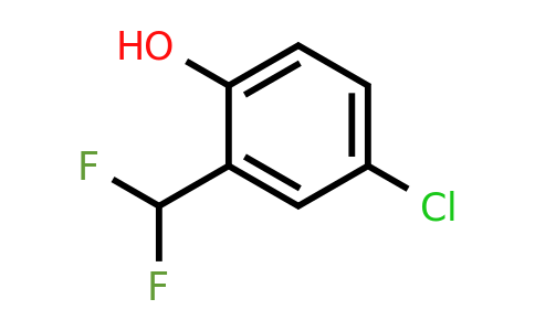 1261647-92-0 | 4-Chloro-2-(difluoromethyl)phenol