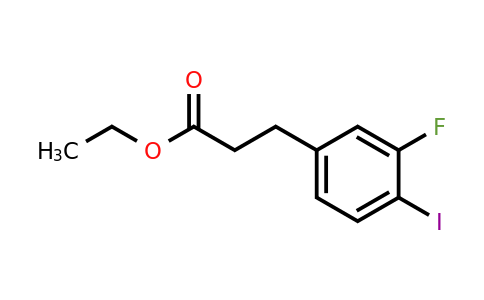 1261648-03-6 | Ethyl 3-(3'-fluoro-4'-iodophenyl)propionate
