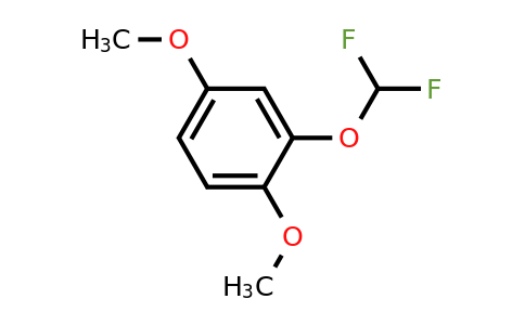 1261648-08-1 | 2,5-Dimethoxy(difluoromethoxy)benzene